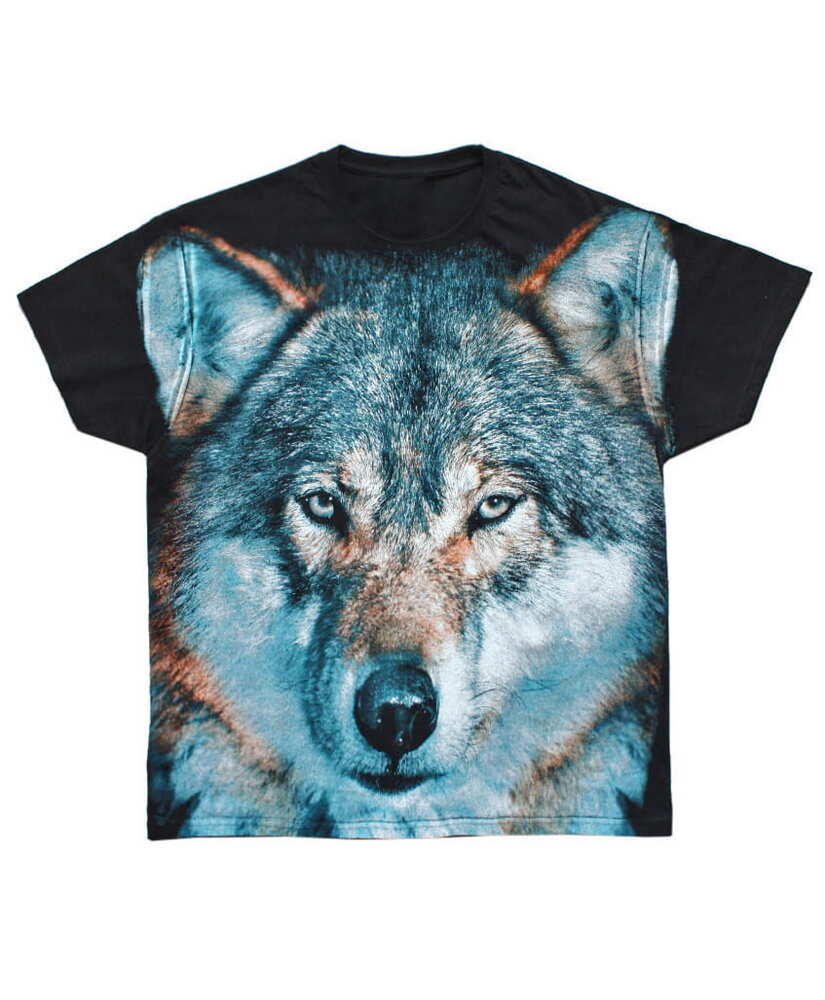 Tricko WOLF WINTER - All Print