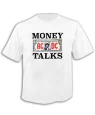 Tričko AC/ DC - Money Talks - bílé