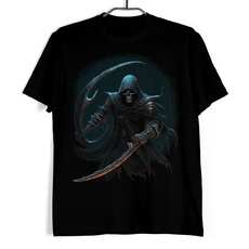 Tričko s lebkou - Grim Reapers Duel